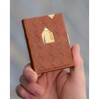 Exentri Sand Chess leather pénztárca