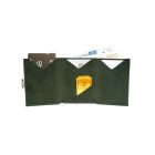 Exentri Green Leather pénztárca