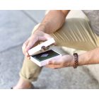 Exentri Green Leather pénztárca