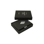 Exentri Mosaic Black Leather pénztárca