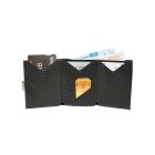 Exentri Mosaic Black Leather pénztárca